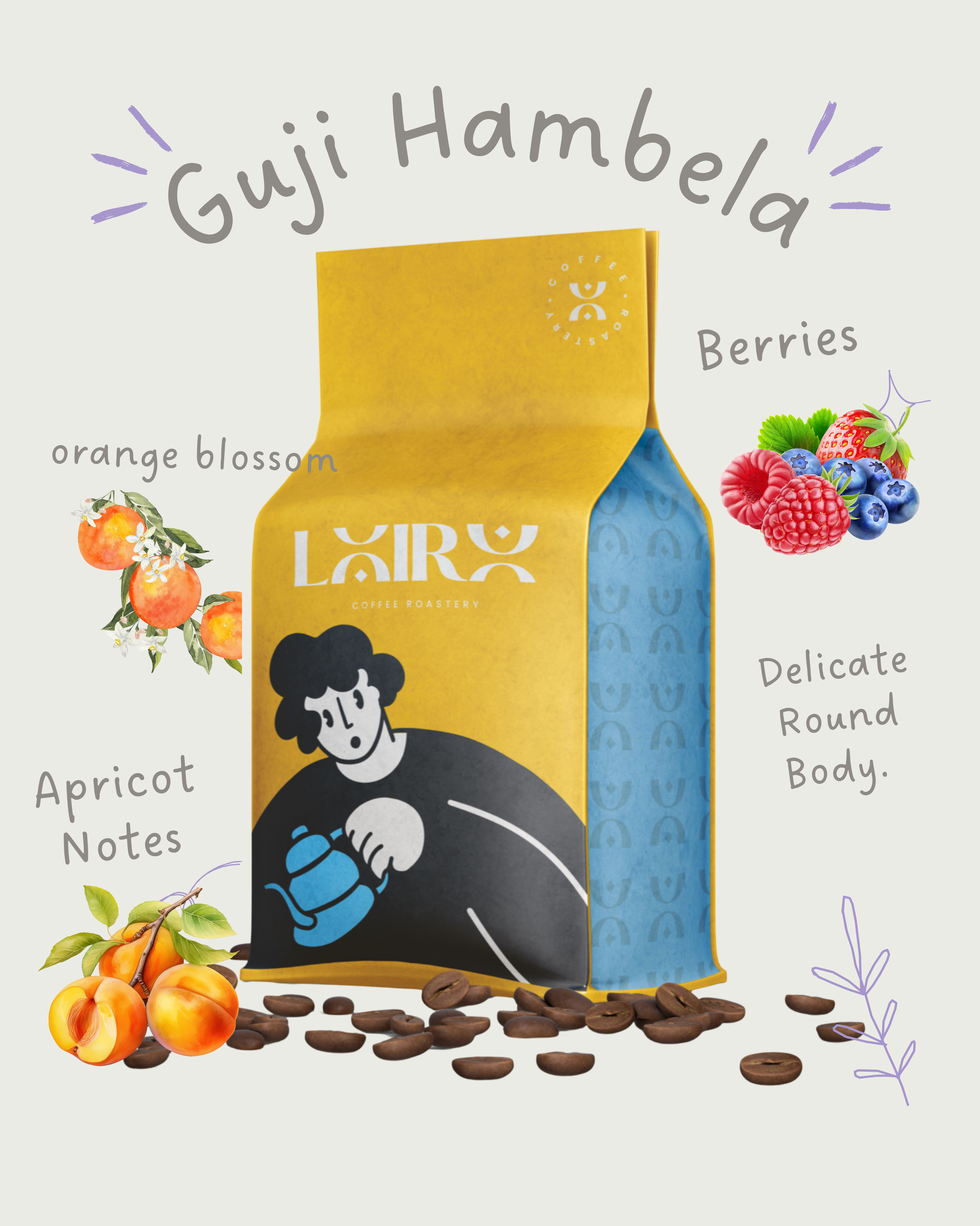 Ethiopia Guji Hambela - Coffee beans