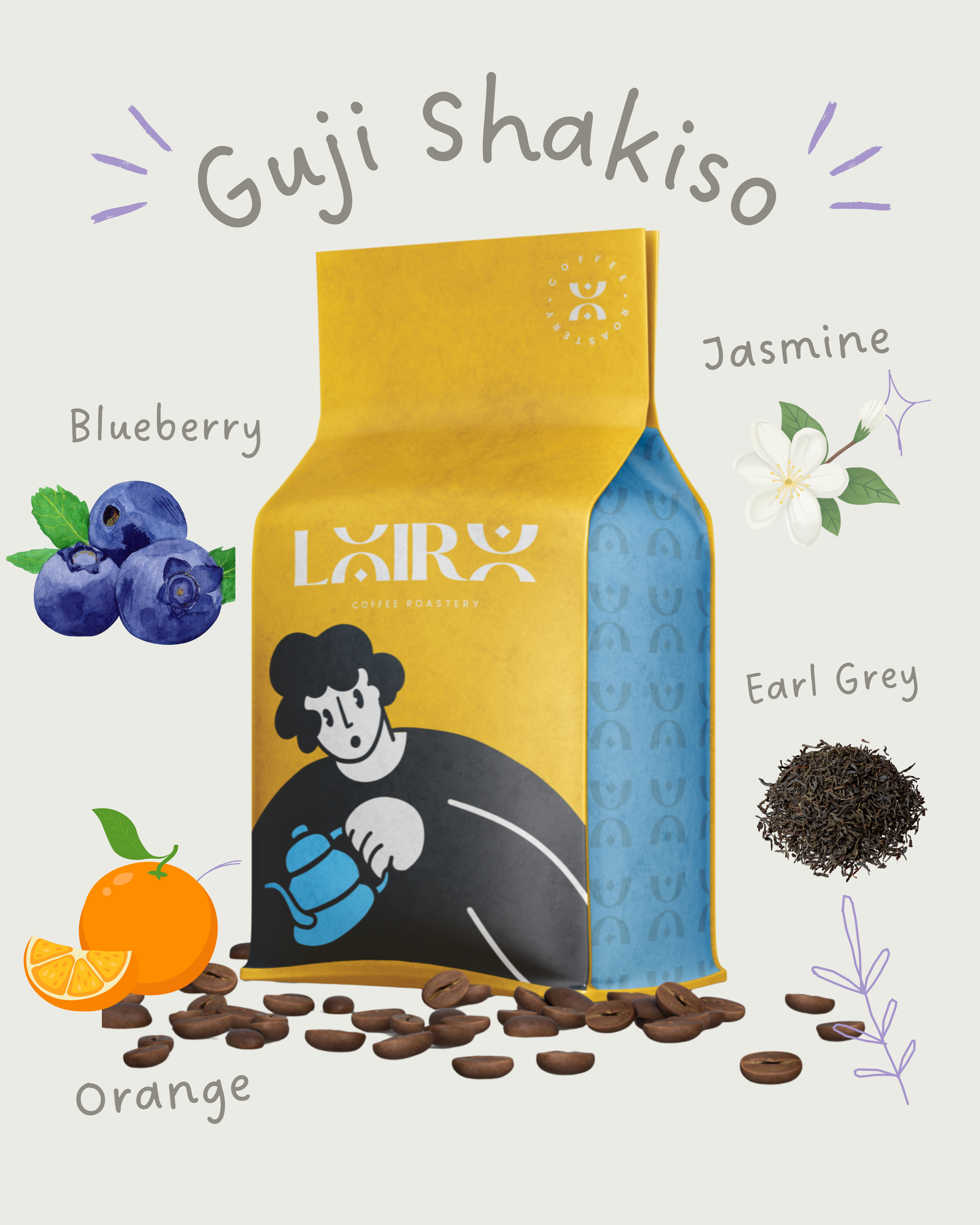 Ethiopia Guji Shakiso - Coffee beans