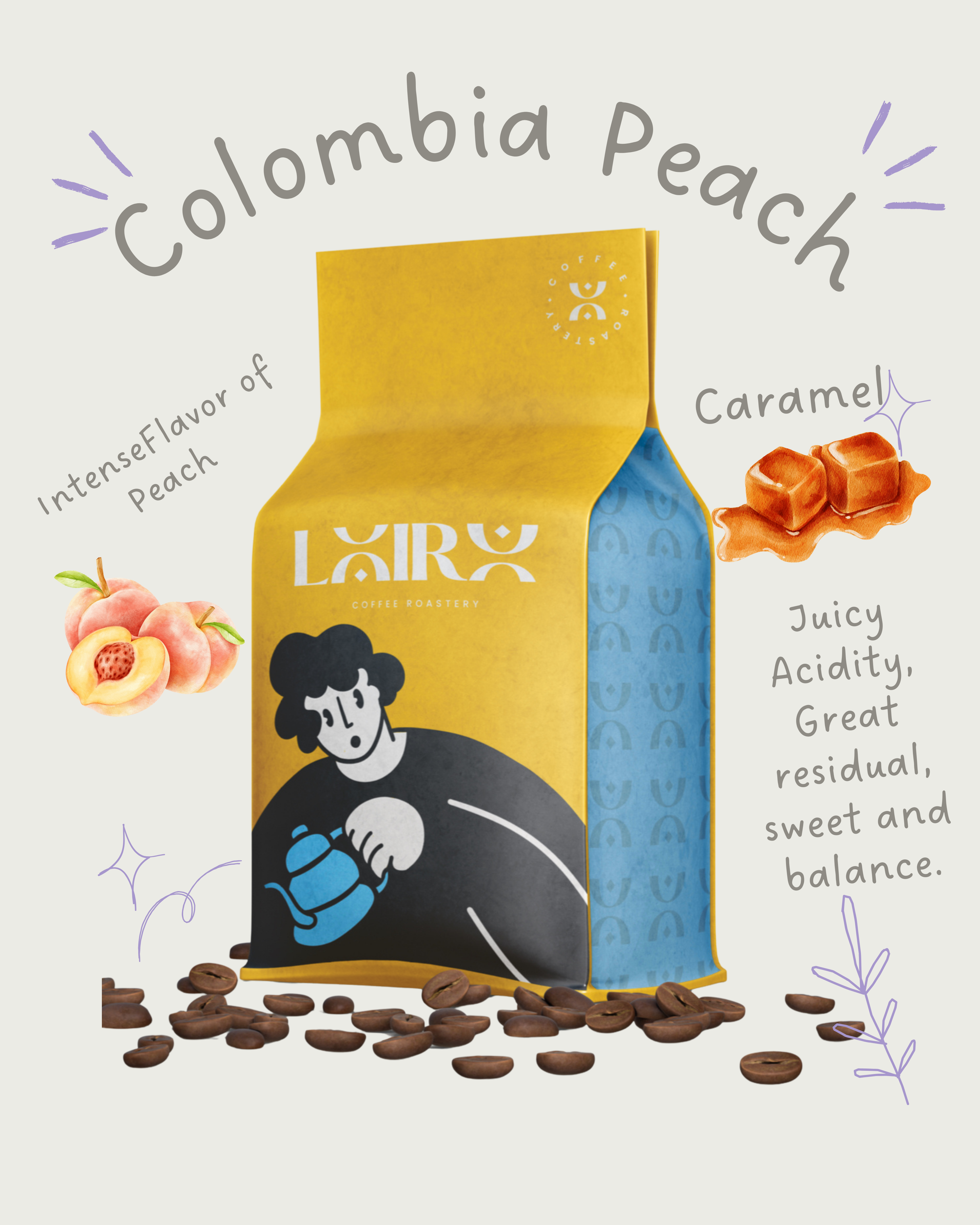 Colombia Peach  - Coffee Beans