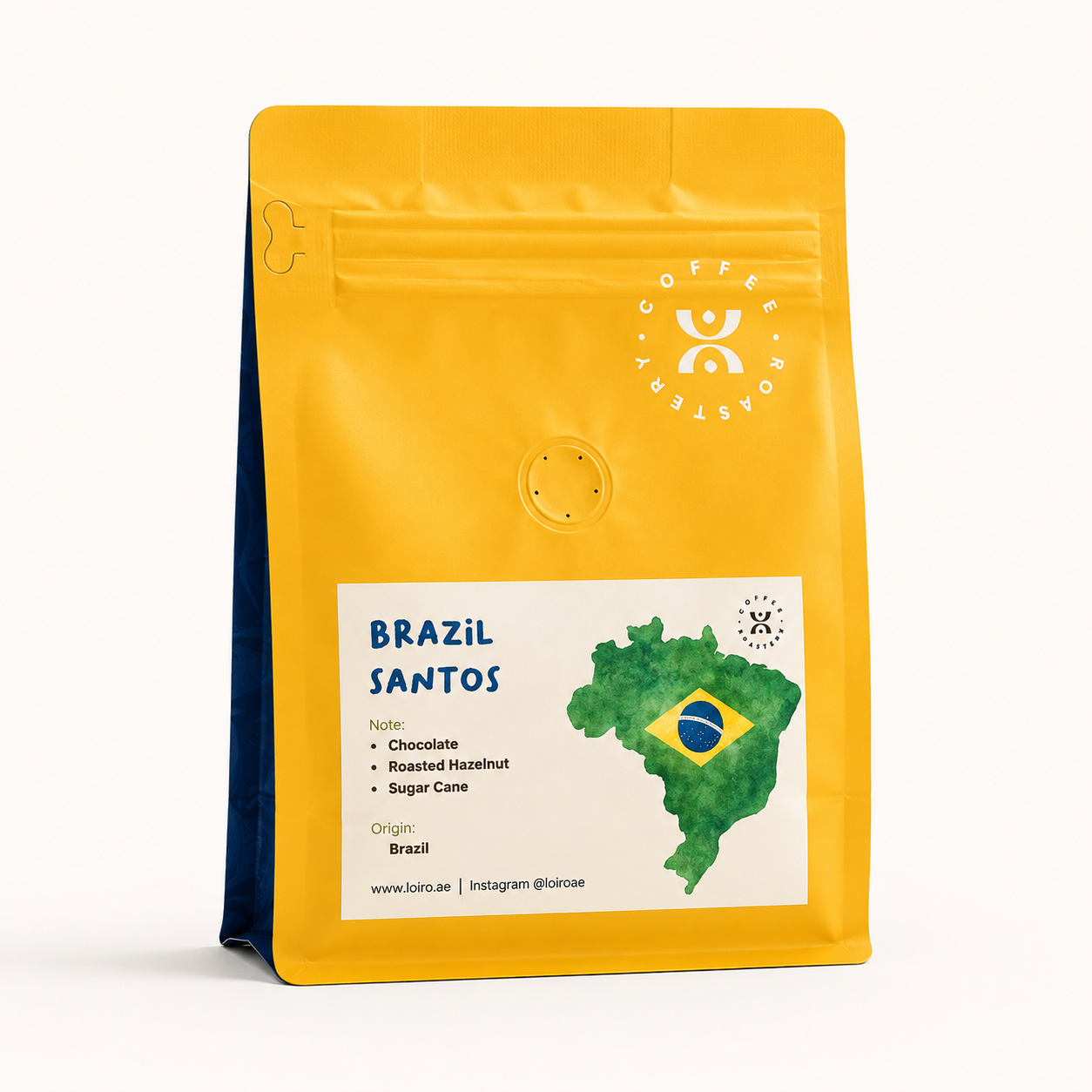 Brazil Santos coffee beans